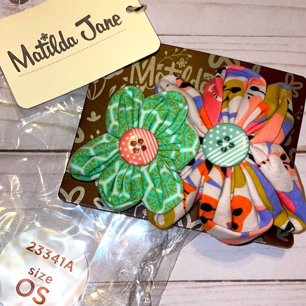 New Matilda Jane “Me Too” Flower Hair clip